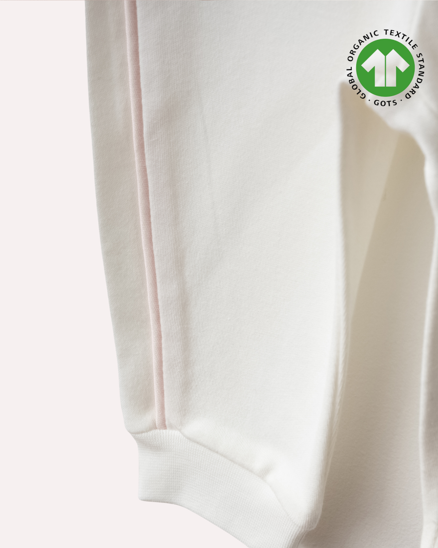 ORGANİK Toz Pembe Kapüşonlu 3'lü Takım (4'lü Seri)