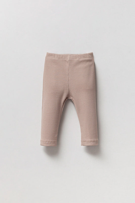 Nerzfarbene Cordstrumpfhose