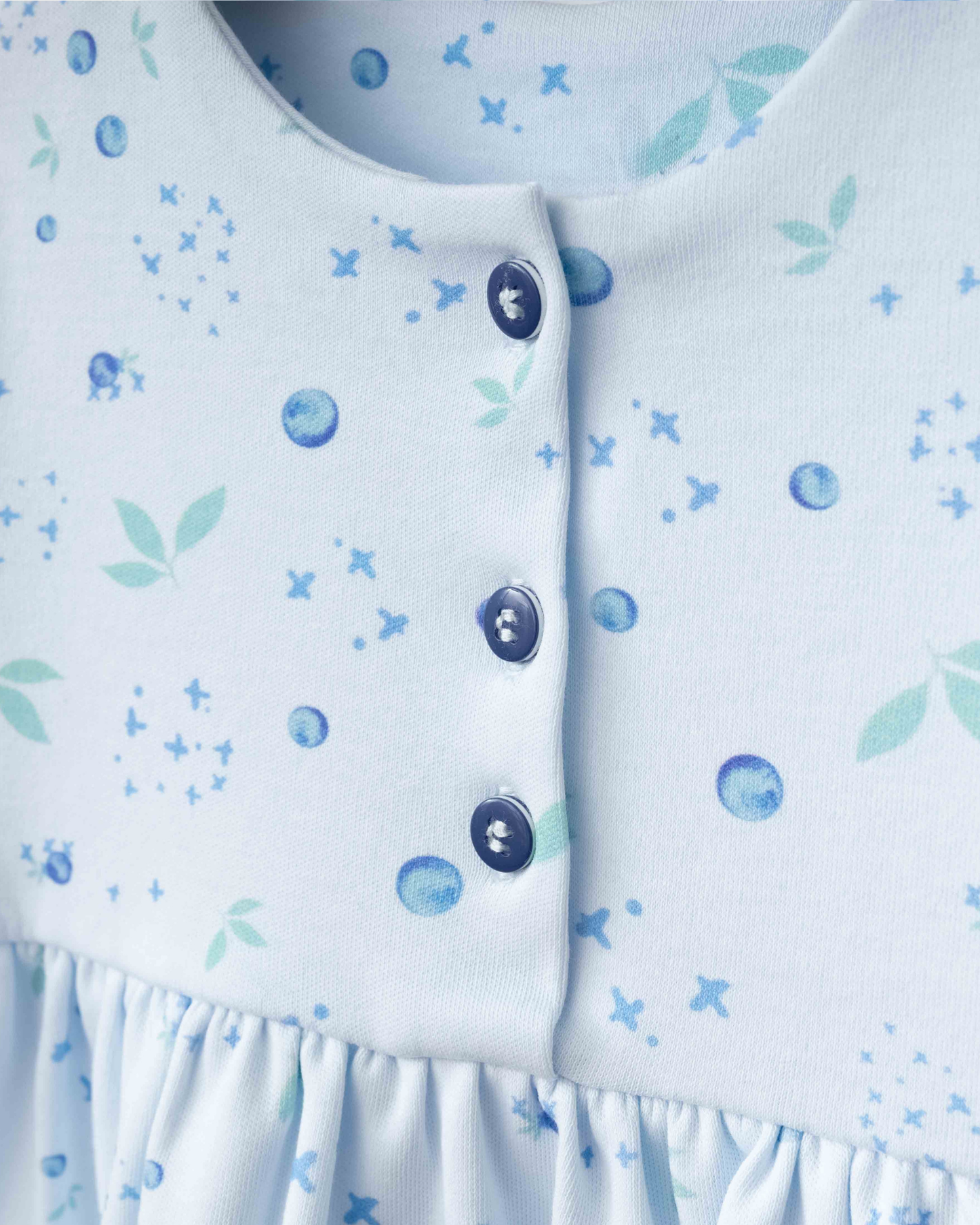 %100 Organik Pamuk Blueberry Elbise 🫐 (4'lü Seri)