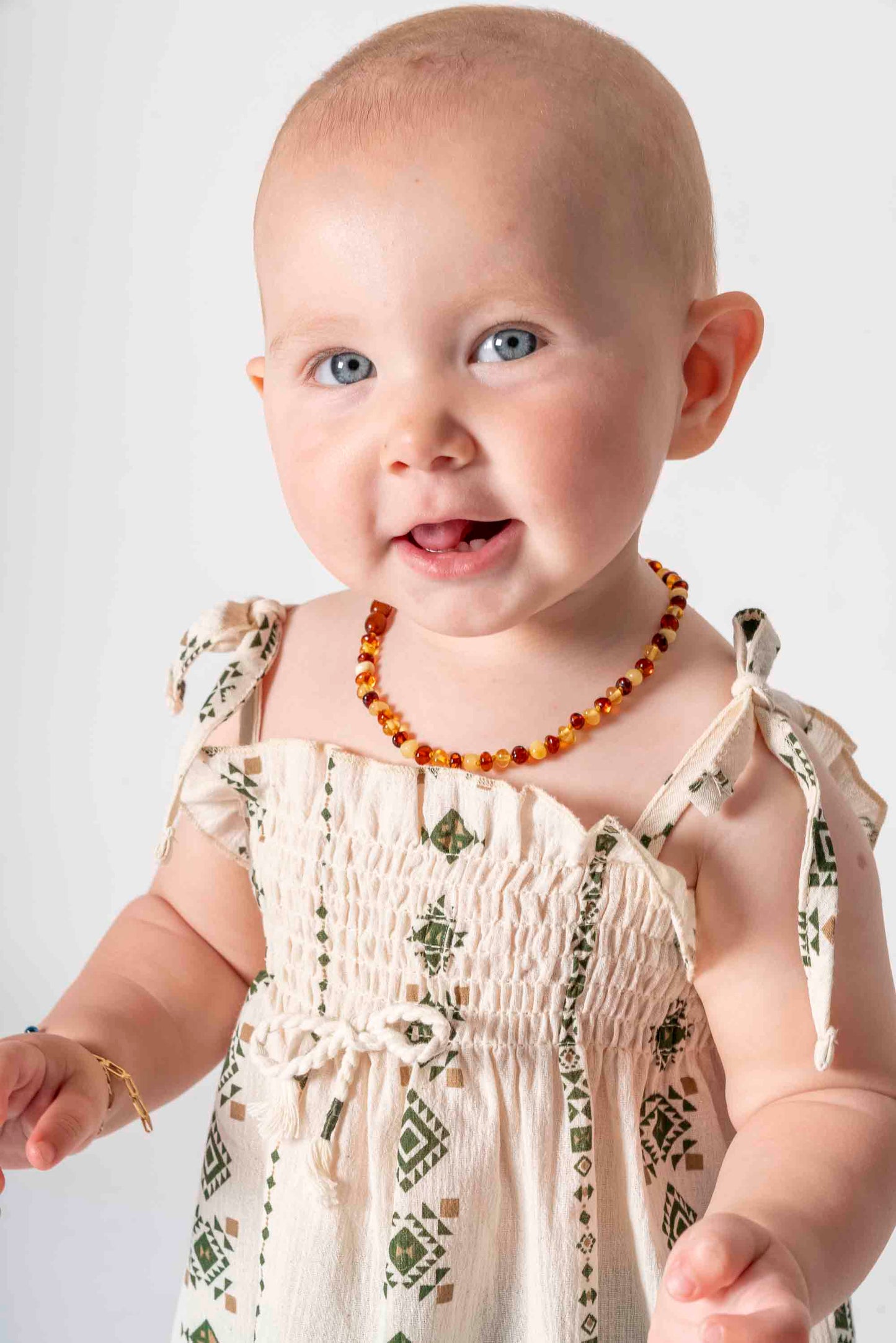 ORGANİK Yazlık Yeşil Elbise (6'lı Seri)