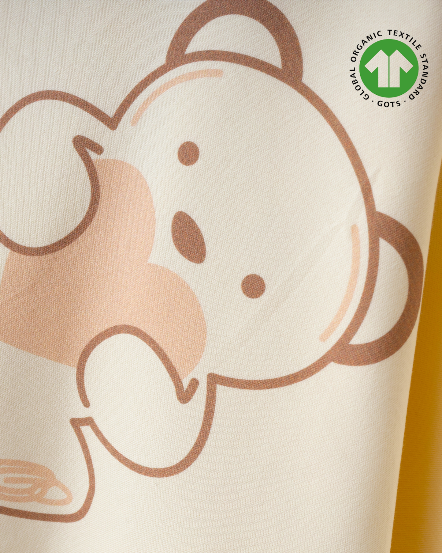 ORGANİK Bej Ayıcıklı Battaniye