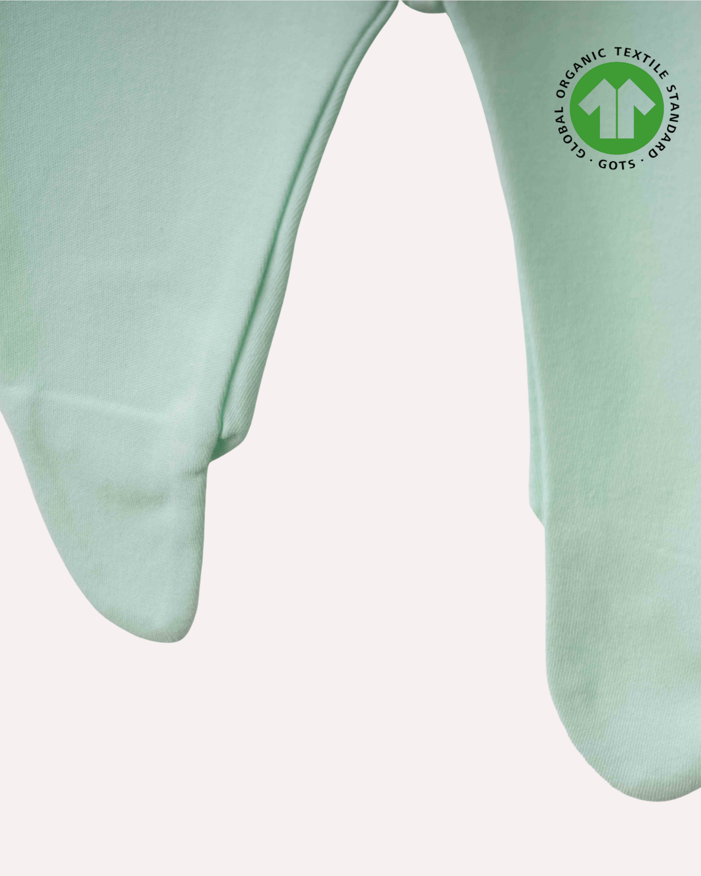 ORGANİK Sarı ve Mint Yeşili 2'li Patikli Pantolon (2'li Seri)