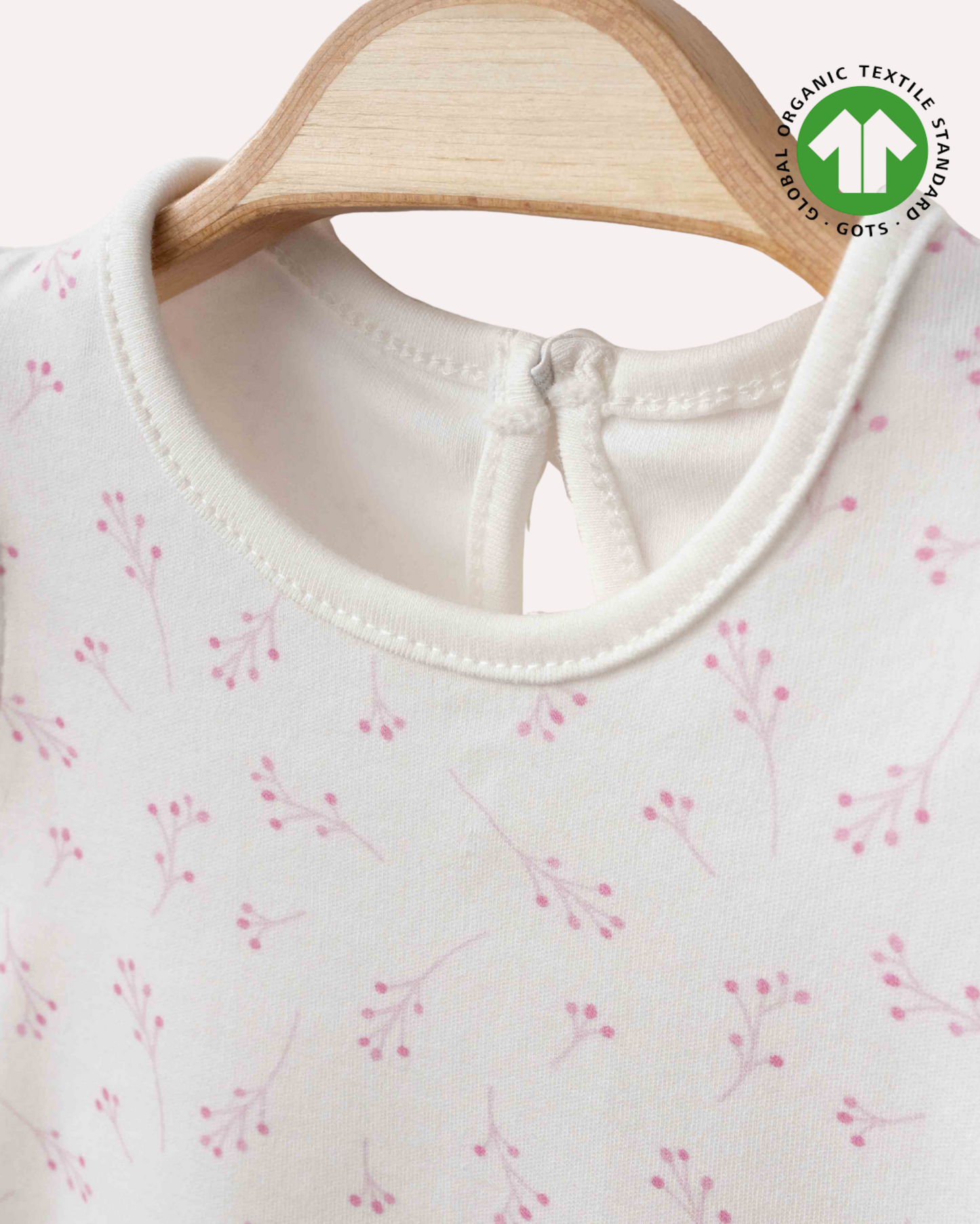 ORGANİK Pembe Askılı 2'li Takım (4'lü Seri)