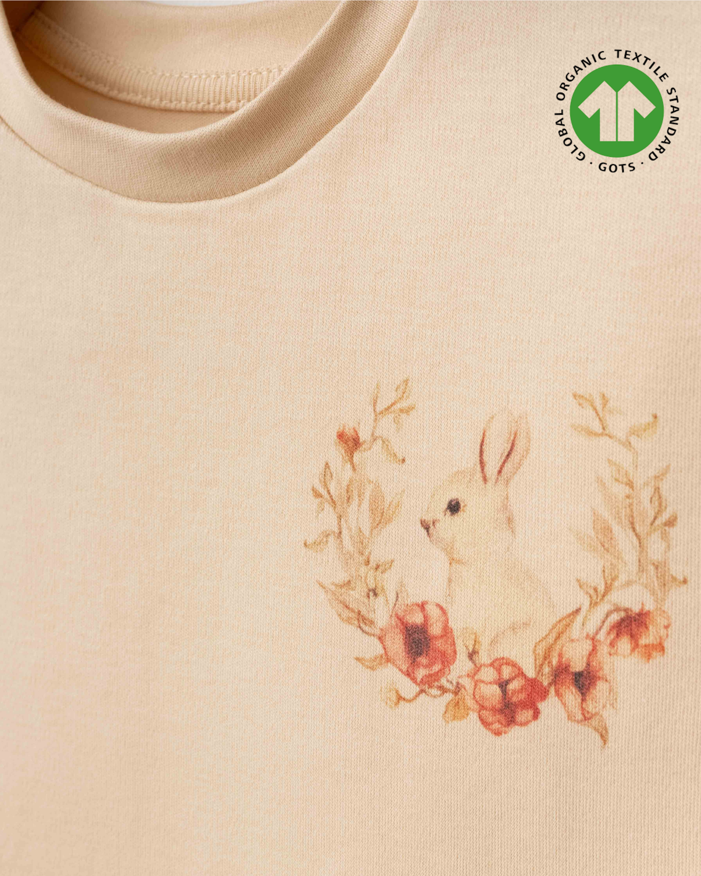 ORGANİK Bej Tavşanlı 2'li Takım (3'lü Seri)