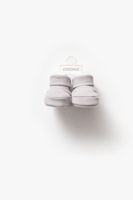 Booties Grau (6 Paar)