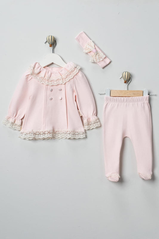 3'lü Hastane Çıkışı Seti (2'li Seri) / Kod:2516