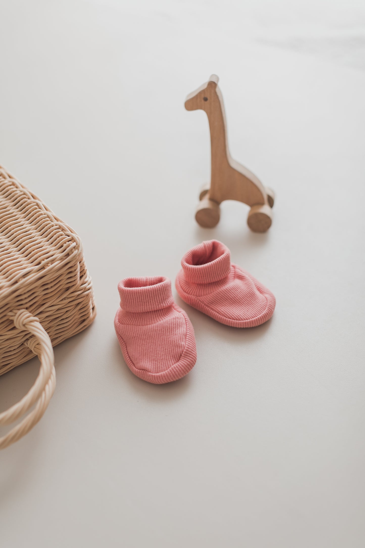 Booties Lachs (6 Paar)