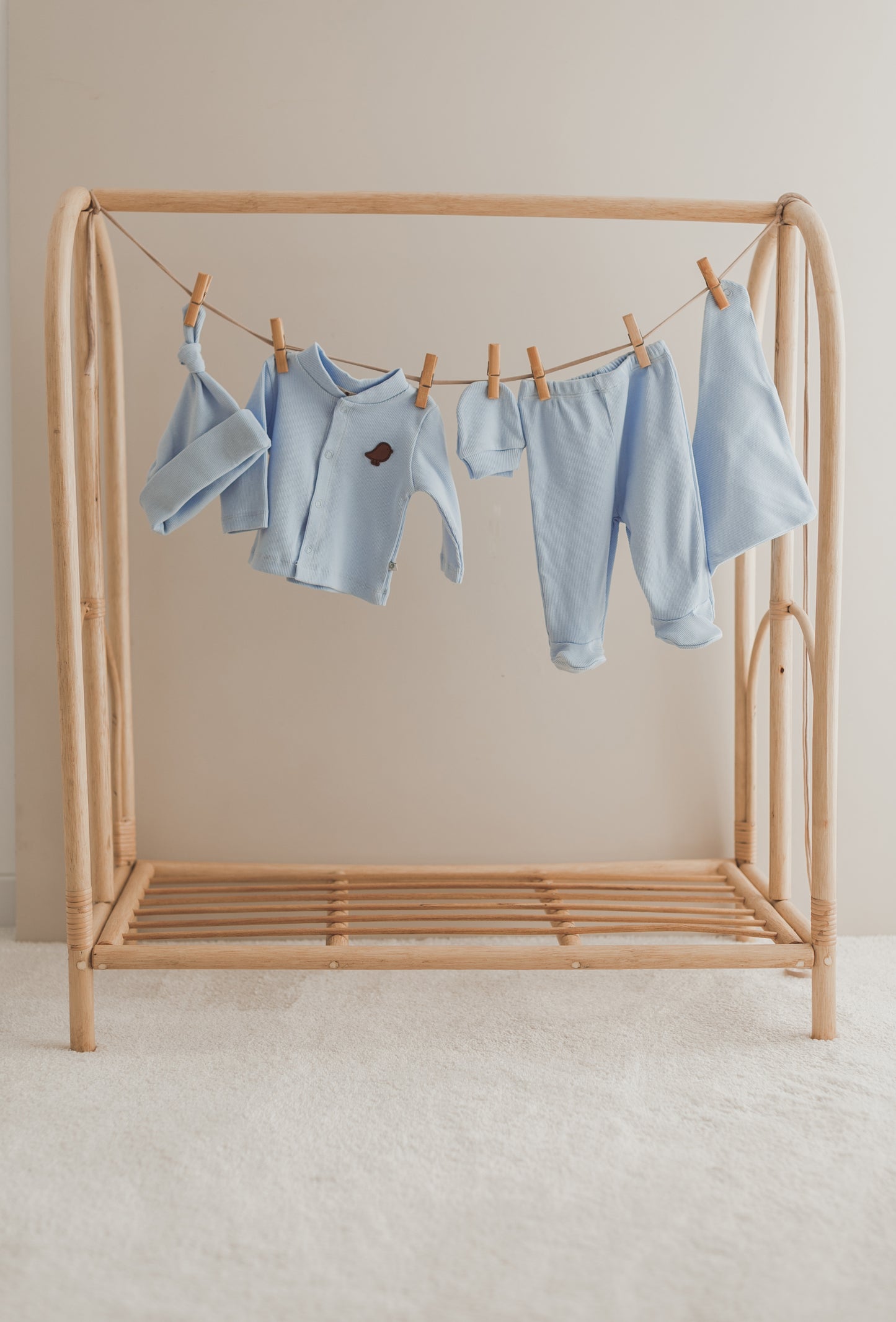 Camisole 5er-Pack Krankenhausblau