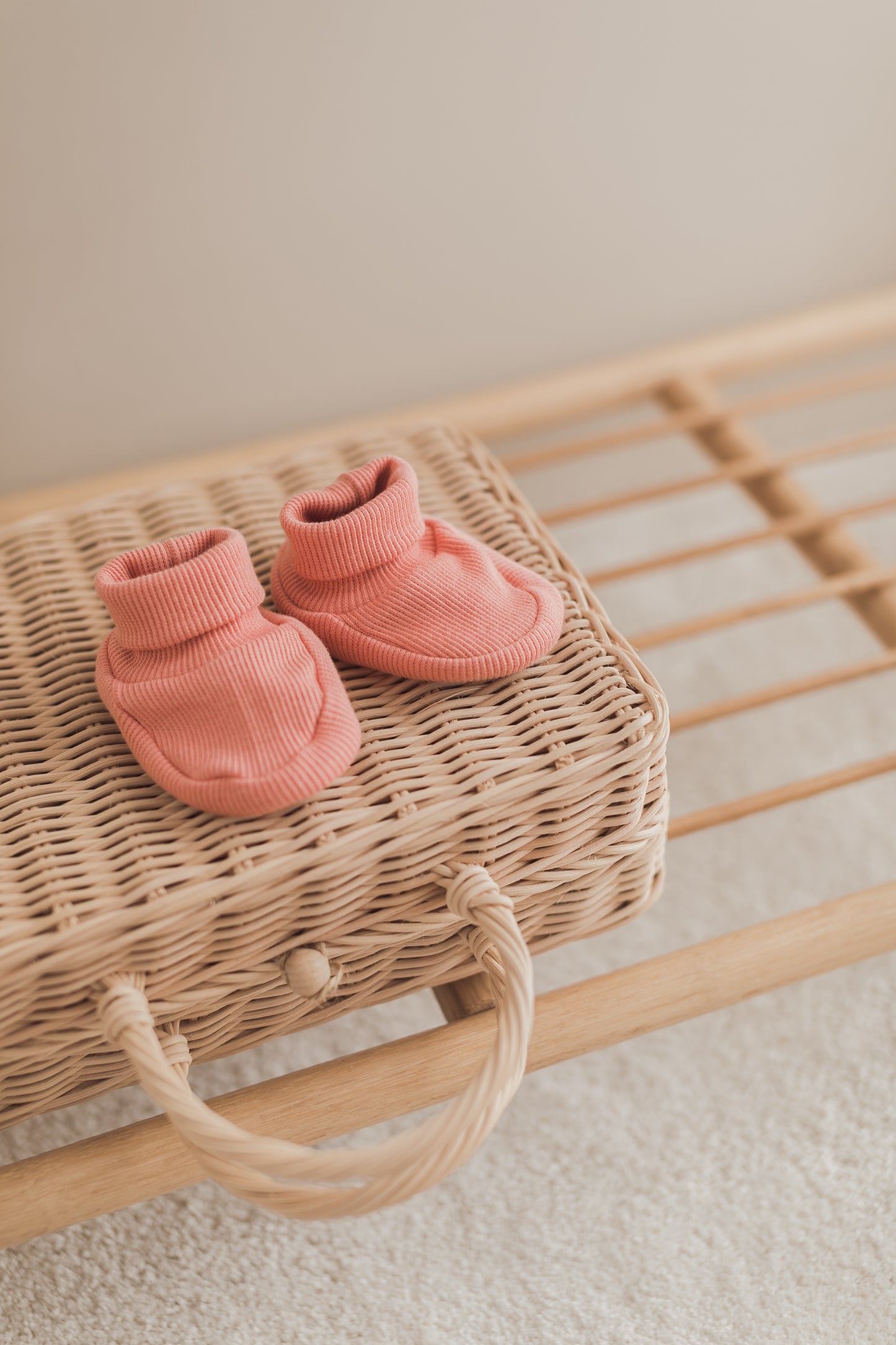 Booties Lachs (6 Paar)