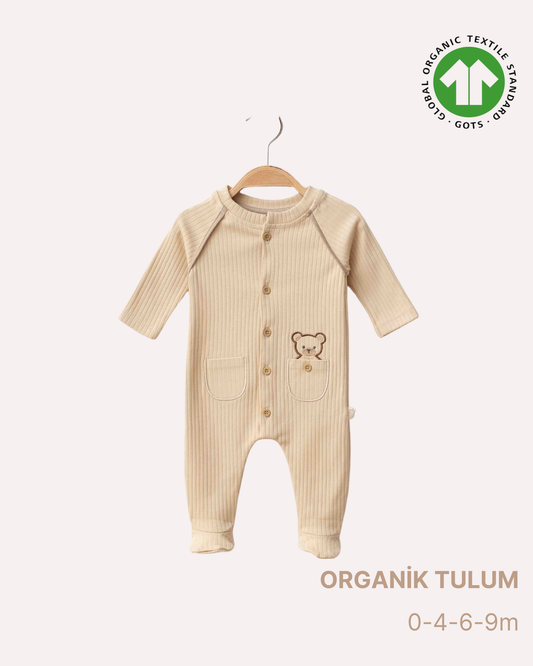 ORGANİK Bej Tulum (4'lü Seri)
