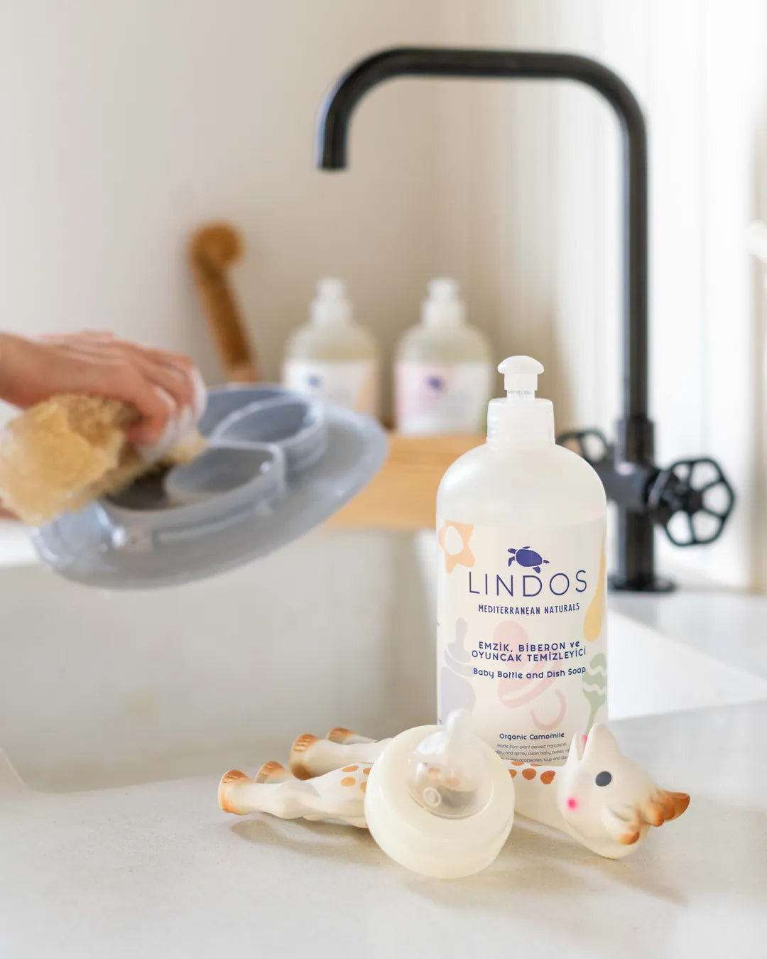 Emzik Biberon ve Oyuncak Temizleyici (6'lı Paket)