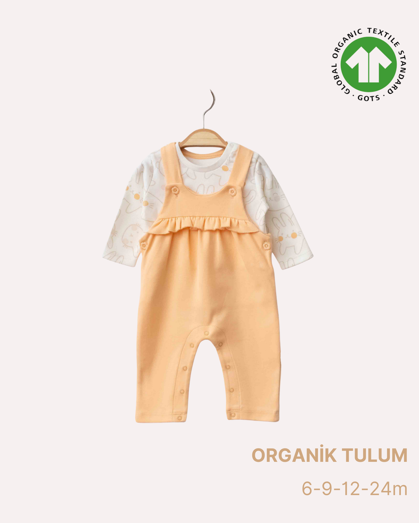 ORGANİK Turuncu Tulum (4'lü Seri)