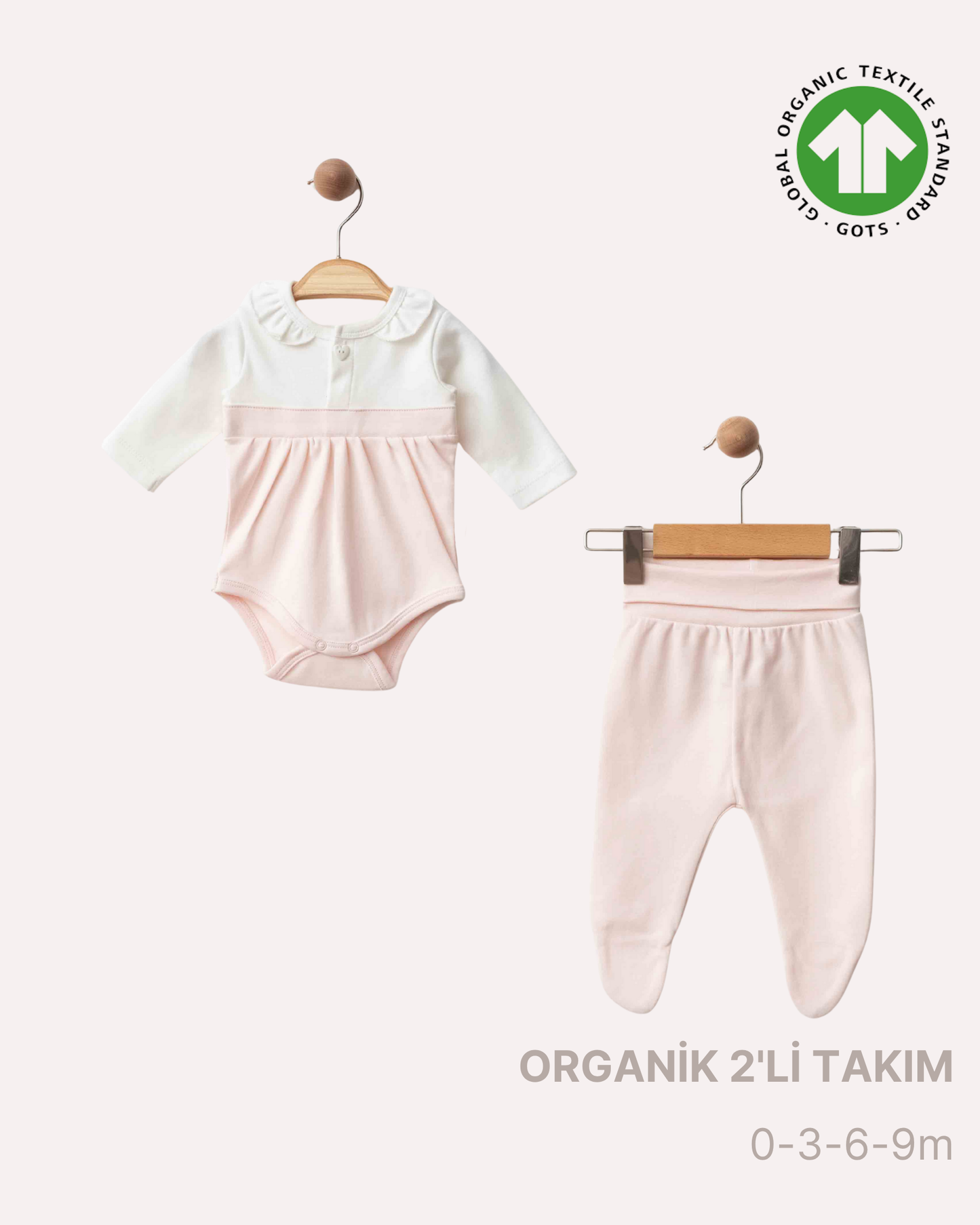ORGANİK Pembe 2'li Takım (4'lü Seri)