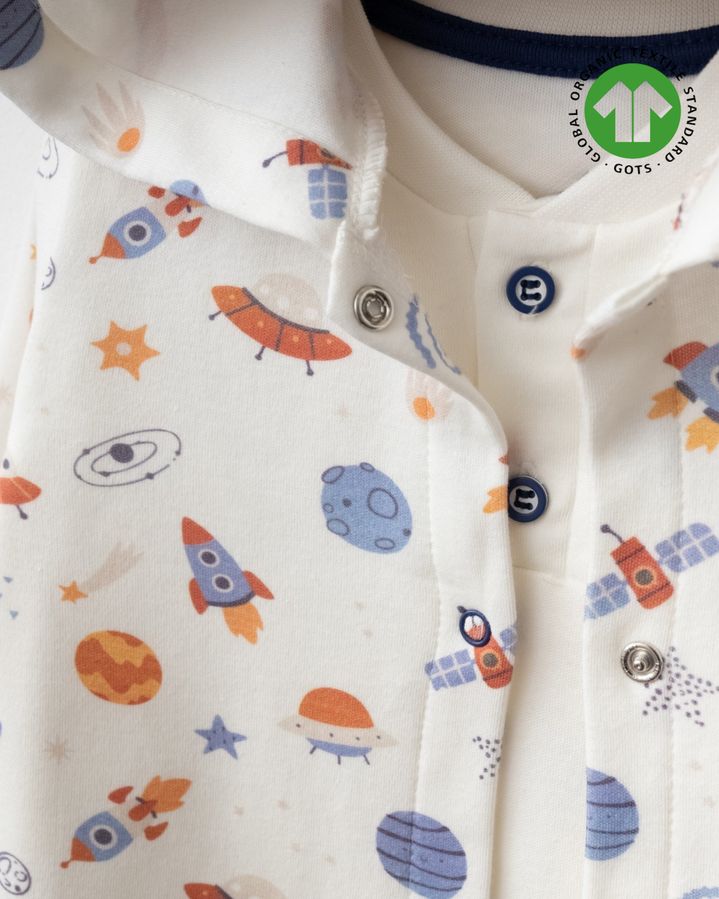 ORGANİK Uzay Temalı Kapüşonlu 3'lü Takım (4'lü Seri)