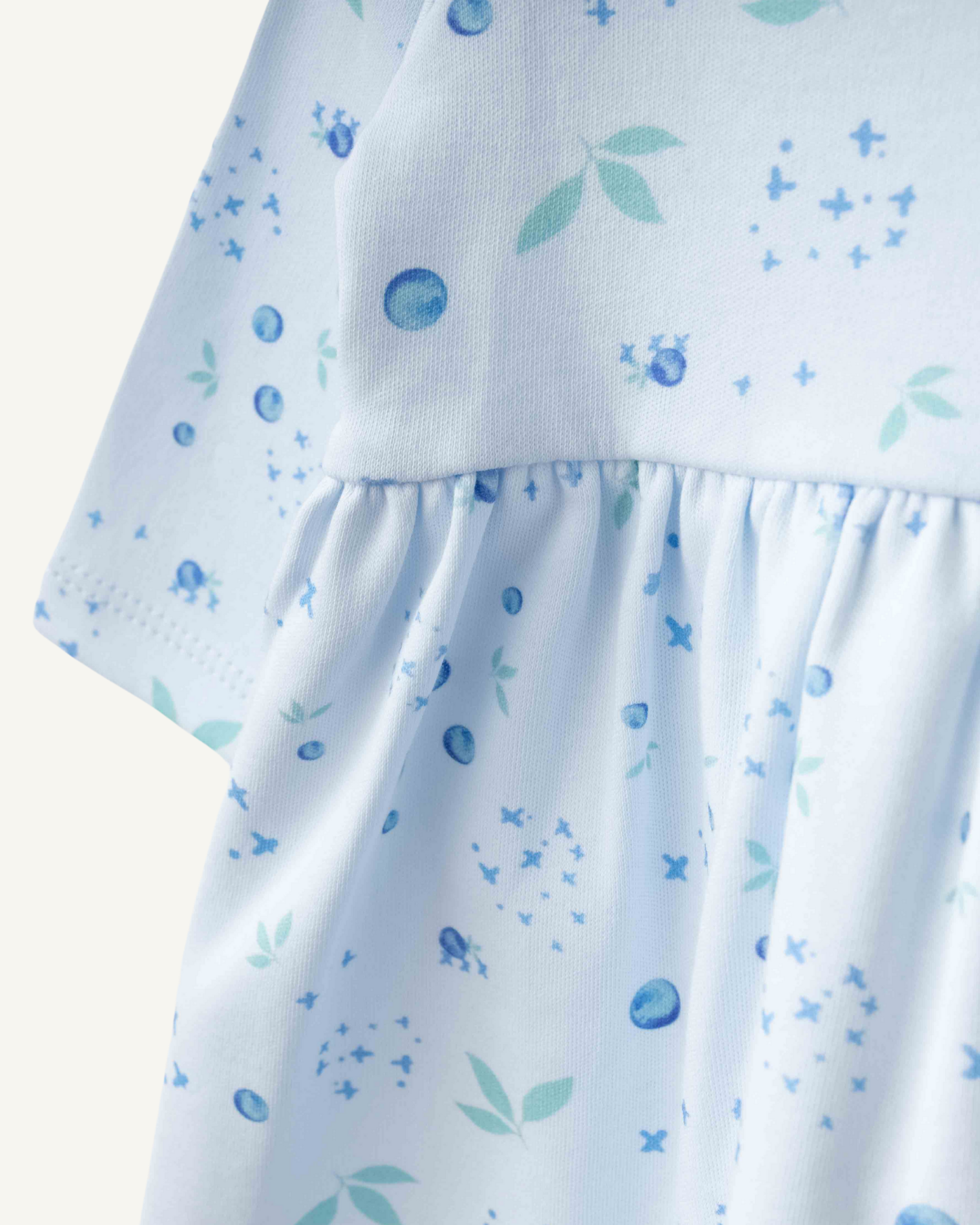 %100 Organik Pamuk Blueberry Elbise 🫐 (4'lü Seri)