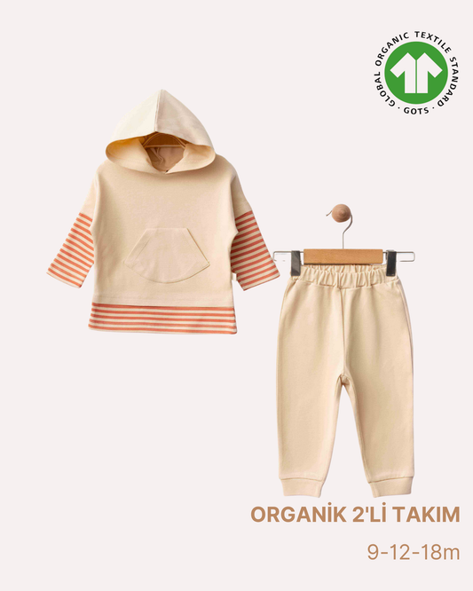 ORGANİK Bej 2'li Takım (3'lü Seri)