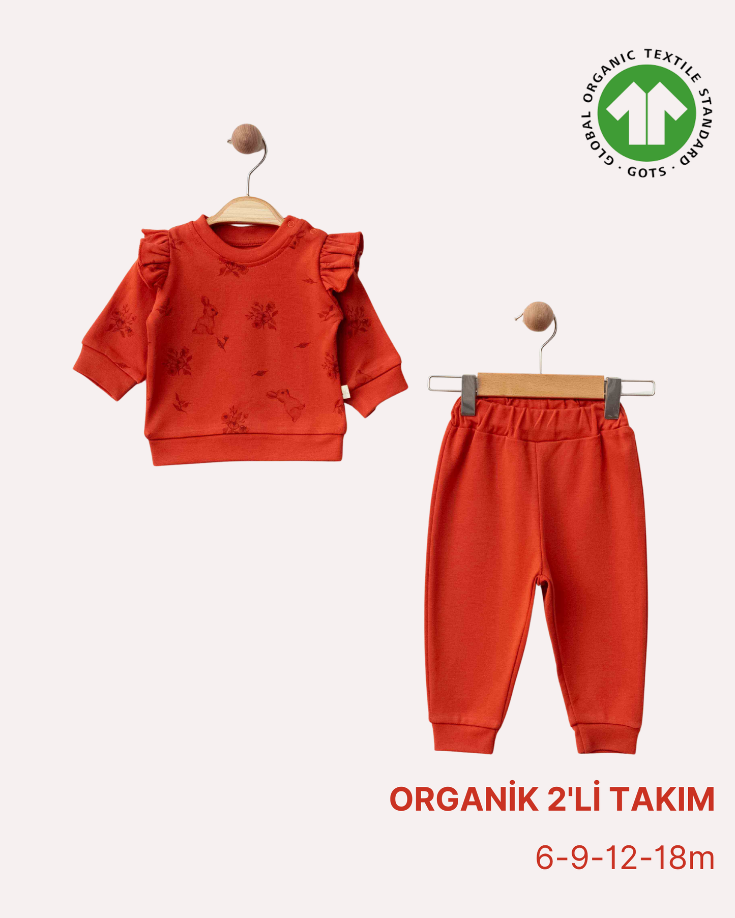 ORGANİK Kiremit 2'li Takım (4'lü Seri)