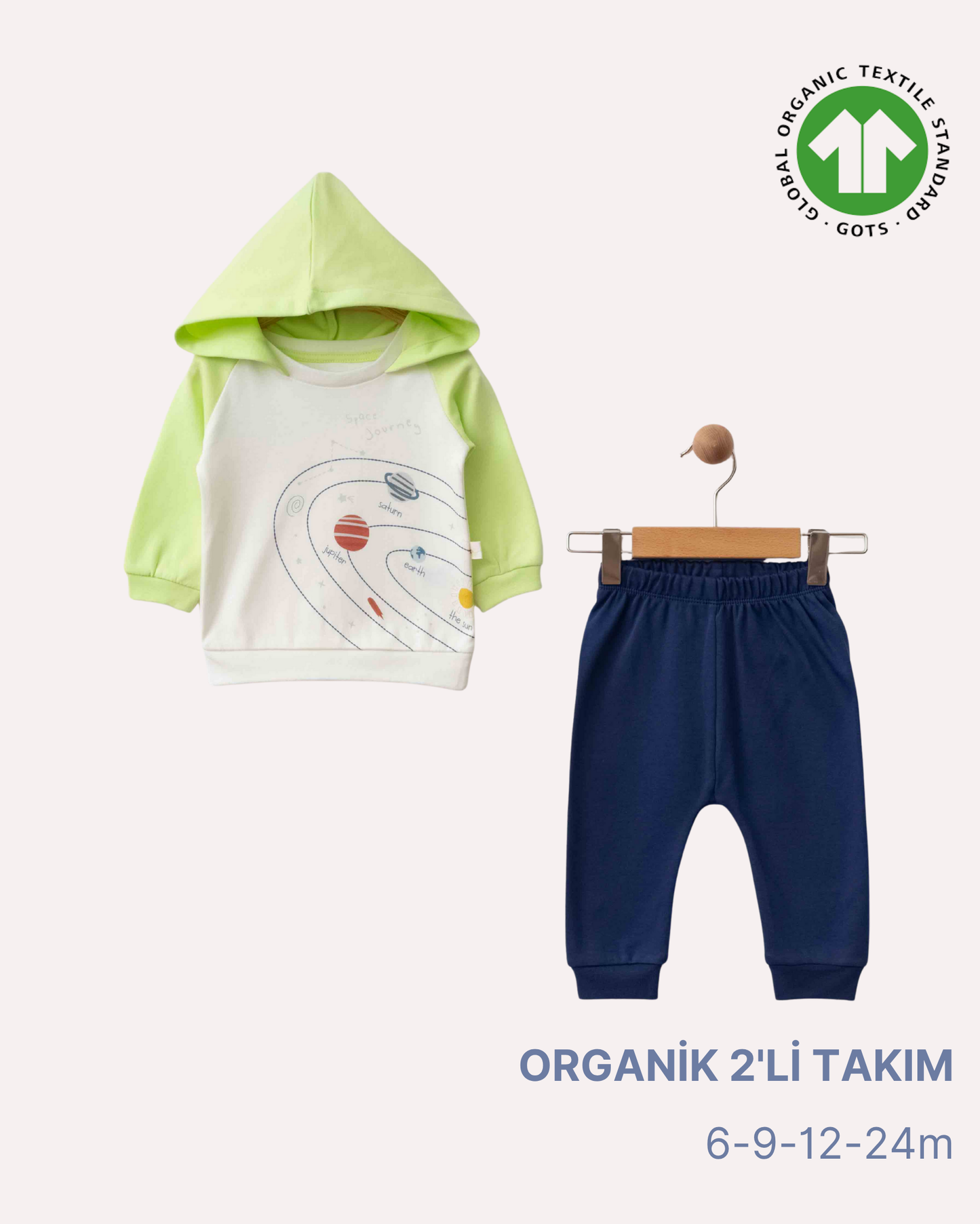 ORGANİK Yeşil 2'li Takım (4'lü Seri)