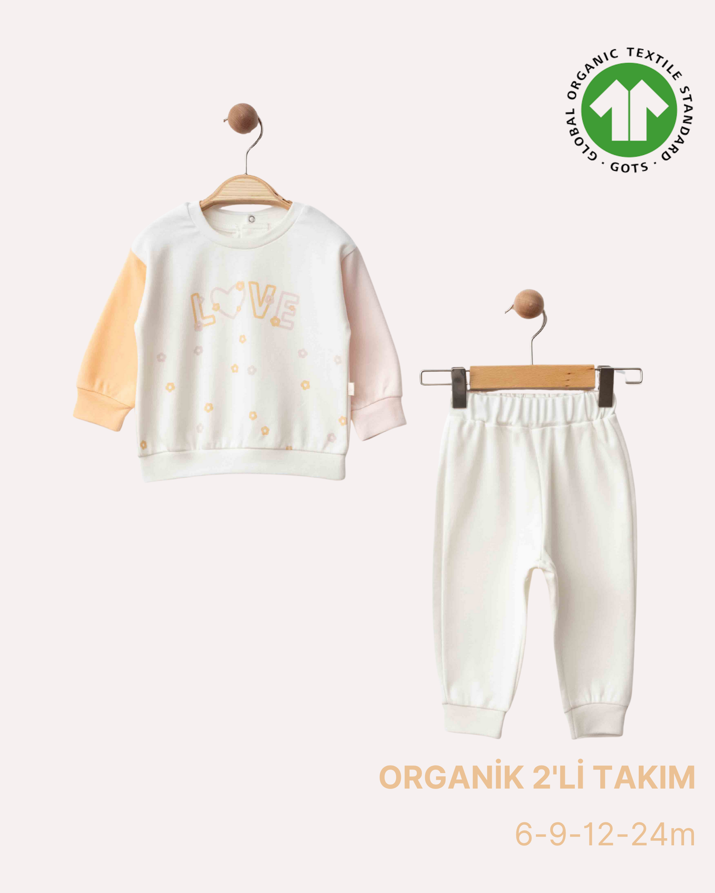 ORGANİK Renkli 2'li Takım (4'lü Seri)