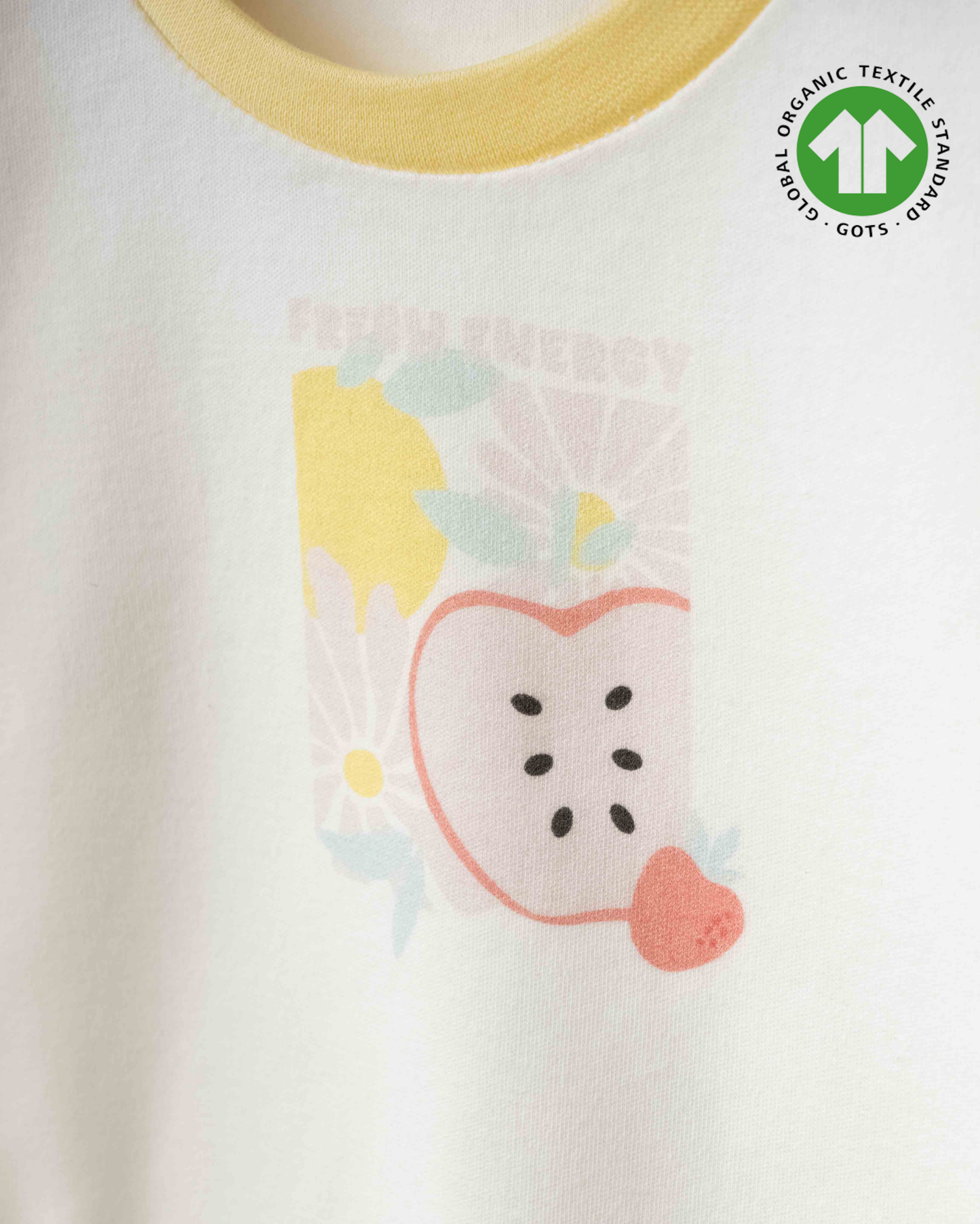 ORGANİK Sarı Beyaz 2'li Takım