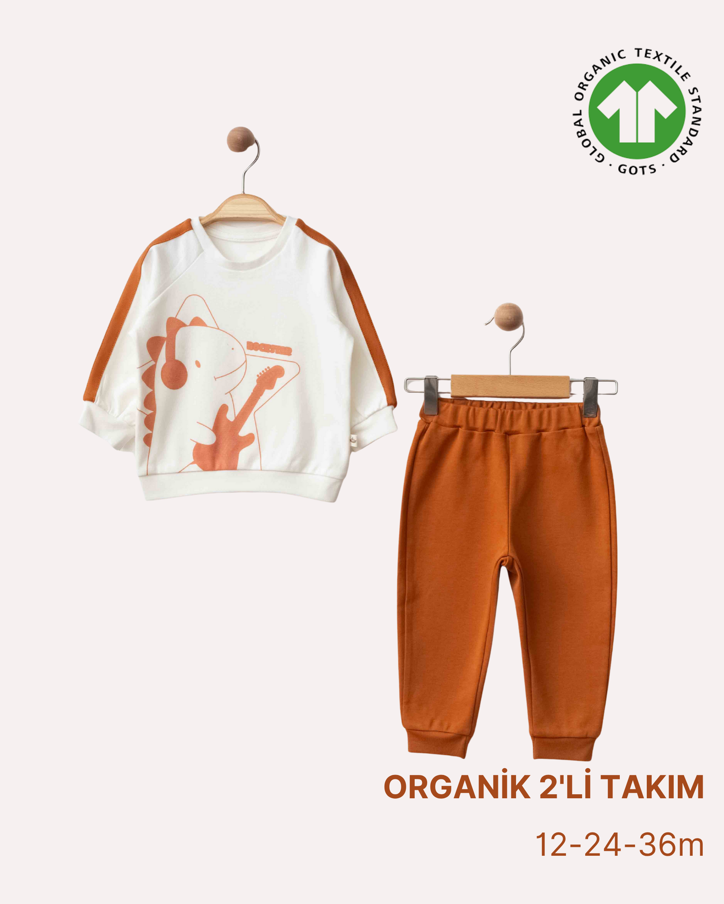 ORGANİK DinoRock 2’li Takım (3'lü Seri)