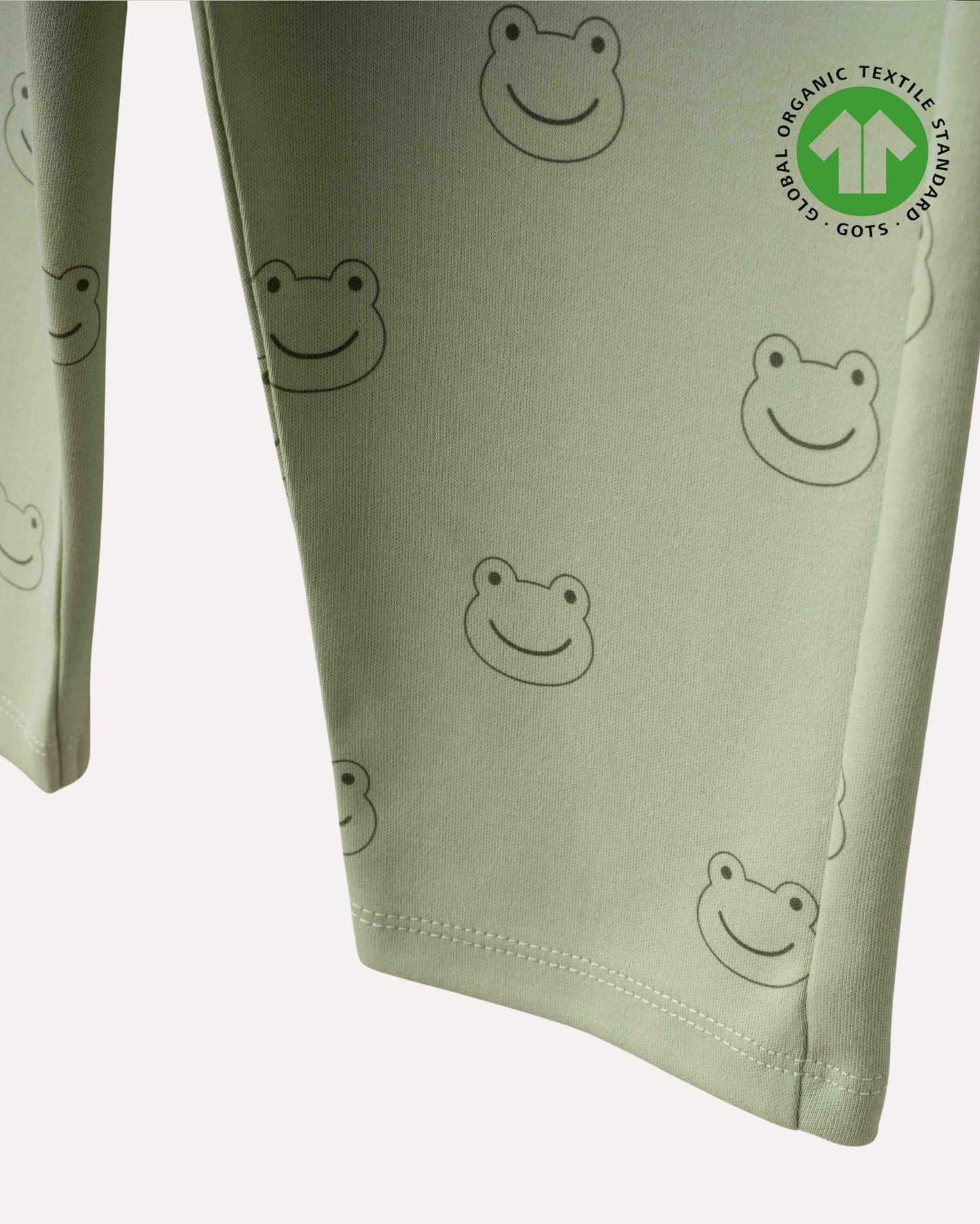 ORGANİK Fıstık Yeşili Pijama Takımı (5'li Seri)