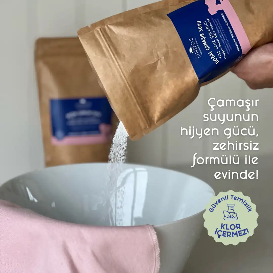 Doğal Leke Çıkarıcı Çamaşır Suyu Tozu (6'lı Paket)