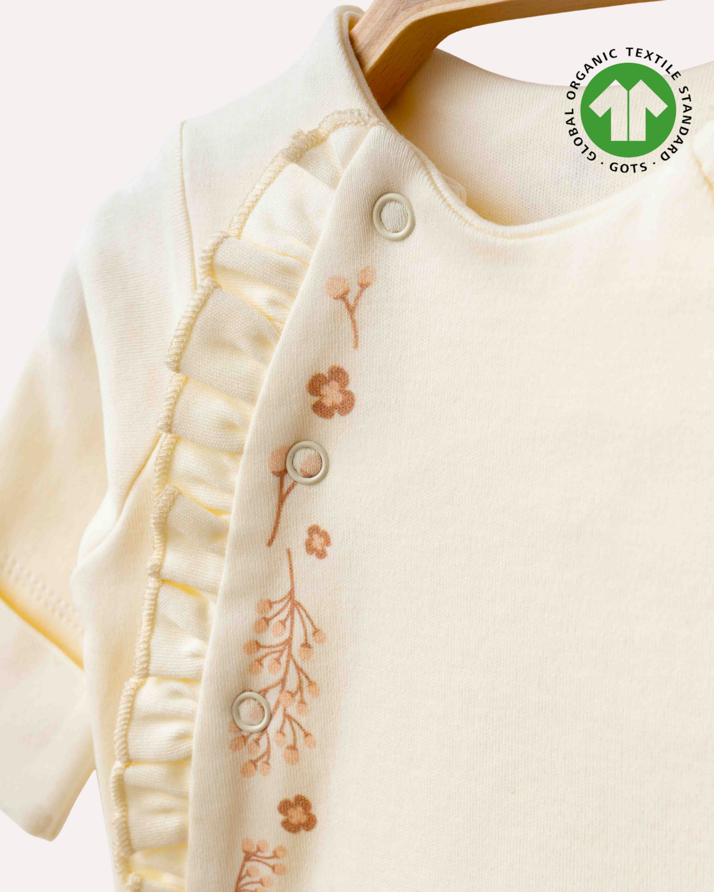 ORGANİK Bej Zıbın 3'lü Takım (2'li Seri)