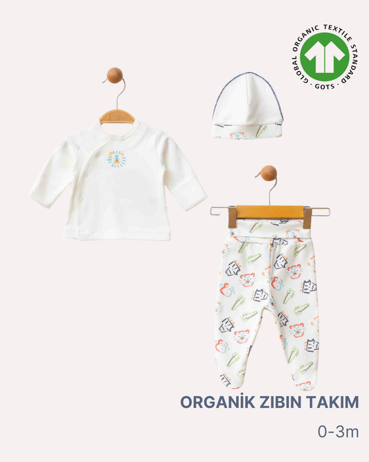 ORGANİK Zıbın 3'lü Takım (2'li Seri)