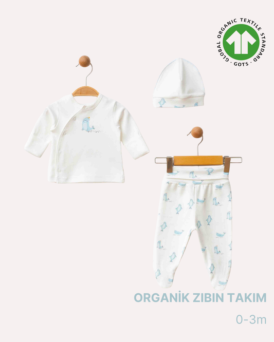 ORGANİK Zıbın 3'lü Takım (2'li Seri)