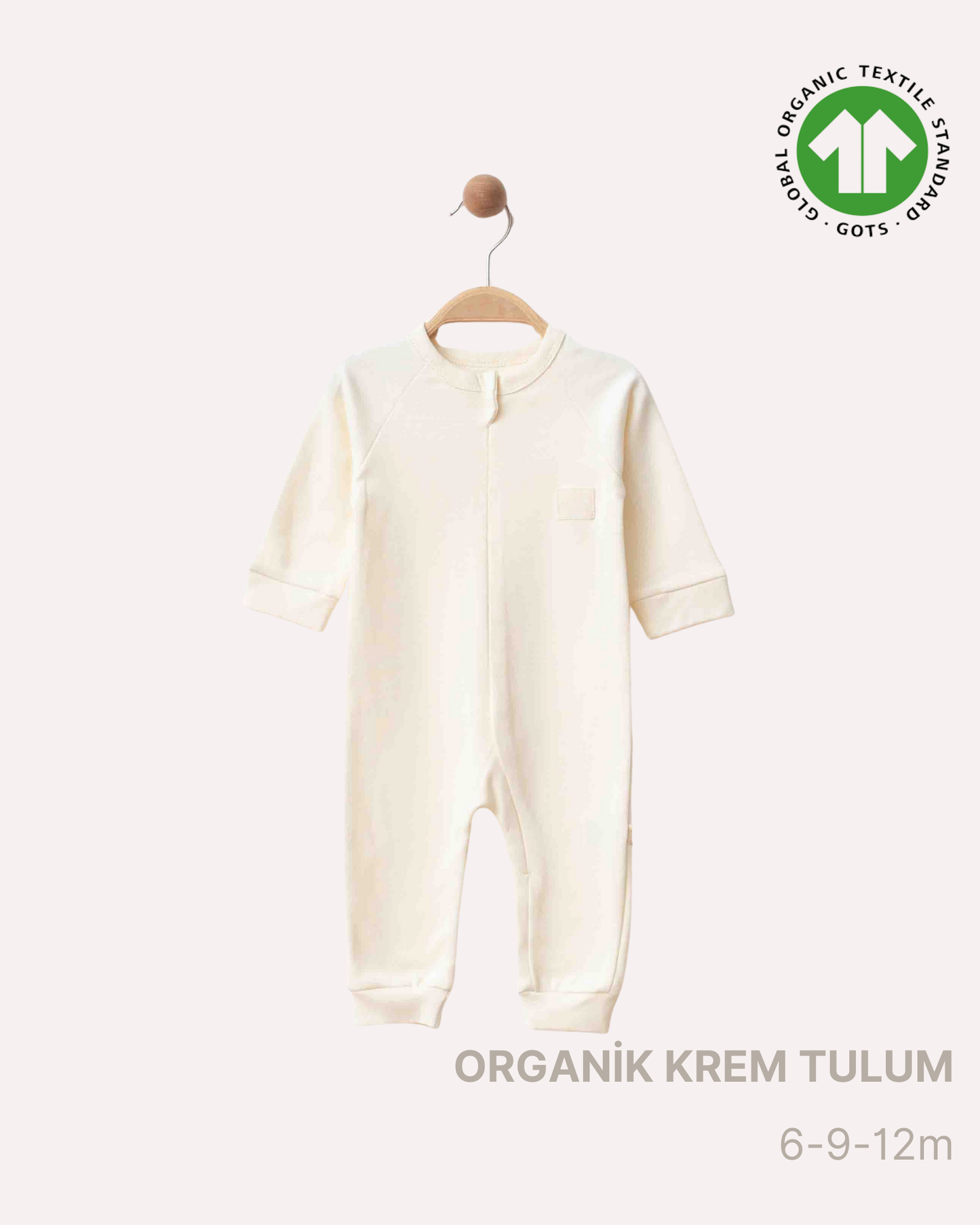 ORGANİK Beyaz Tulum (3'lü Seri)