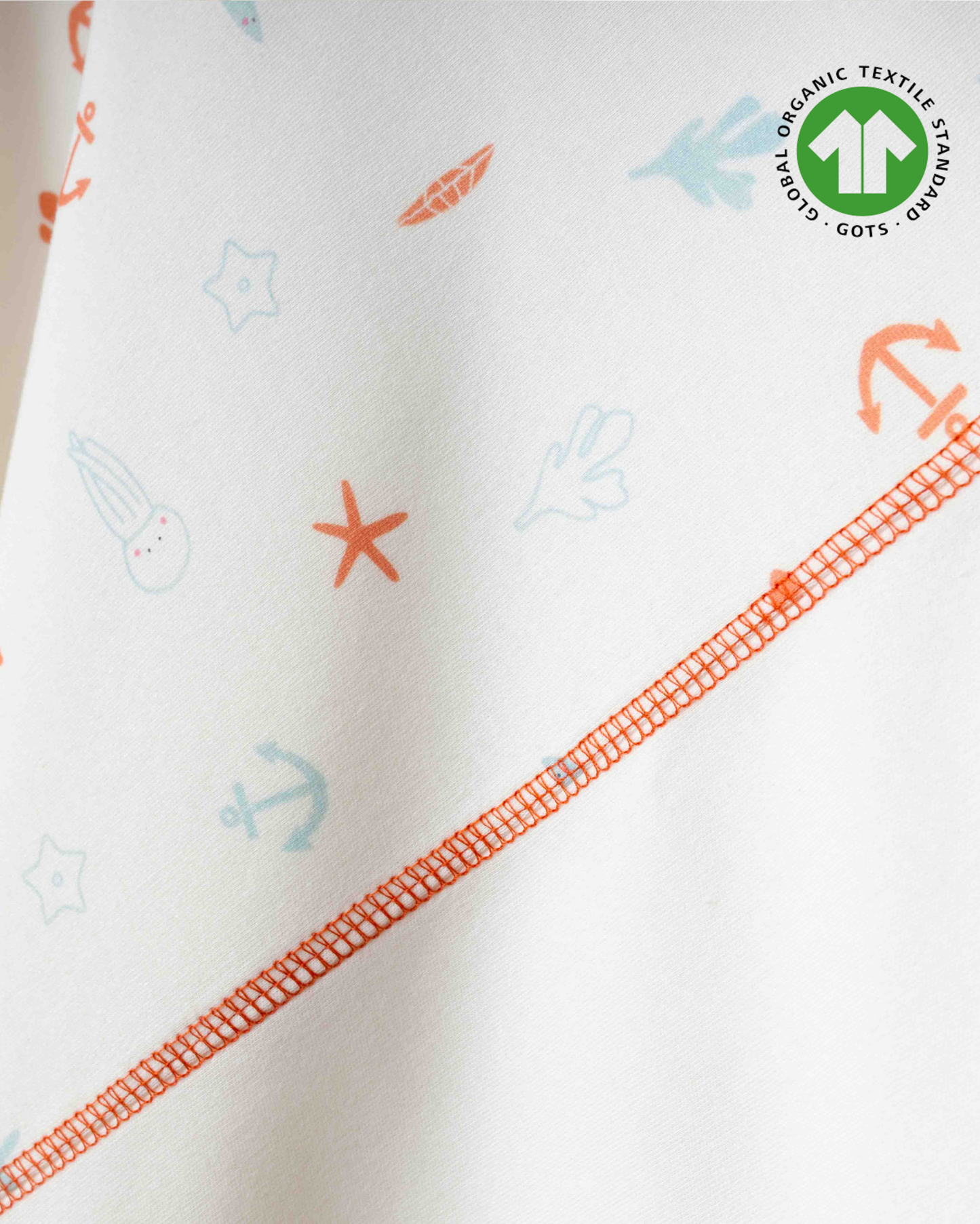 ORGANİK Turuncu Denizanalı Battaniye