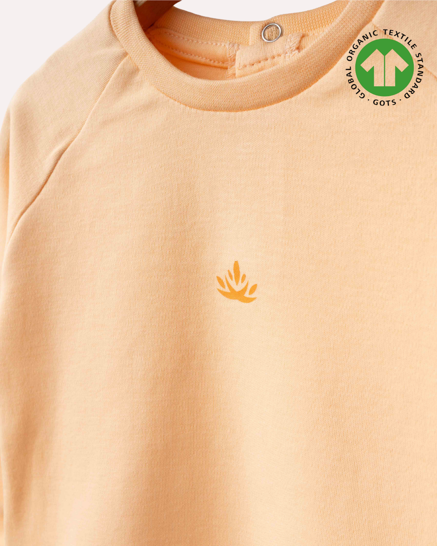 ORGANİK Pembe ve Somon 2'li Sweat (3'lü Seri)