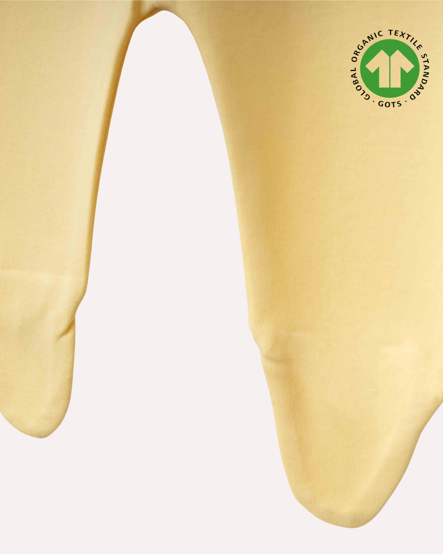 ORGANİK Sarı ve Mint Yeşili 2'li Patikli Pantolon (2'li Seri)