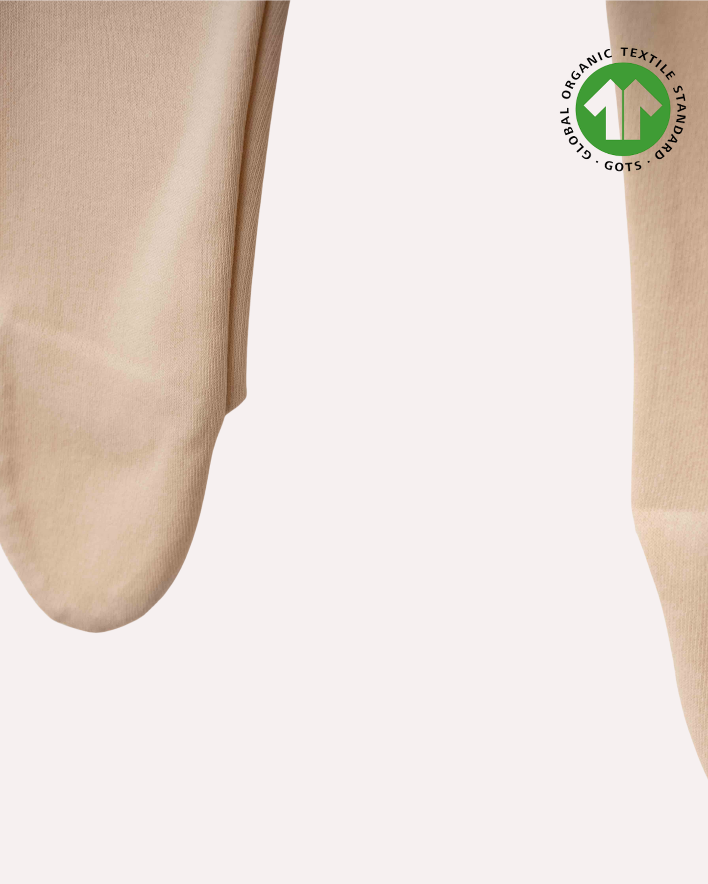 ORGANİK Bej ve Tarçın 2'li Patikli Pantolon (2'li Seri)