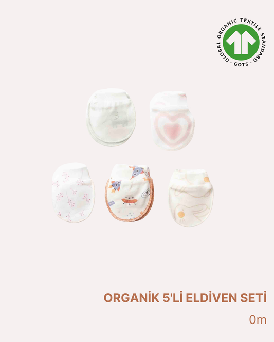 ORGANİK 5'li Eldiven Seti