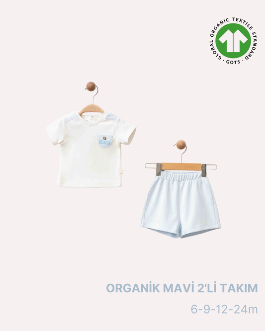 ORGANİK Mavi 2'li Takım (4'lü Seri)