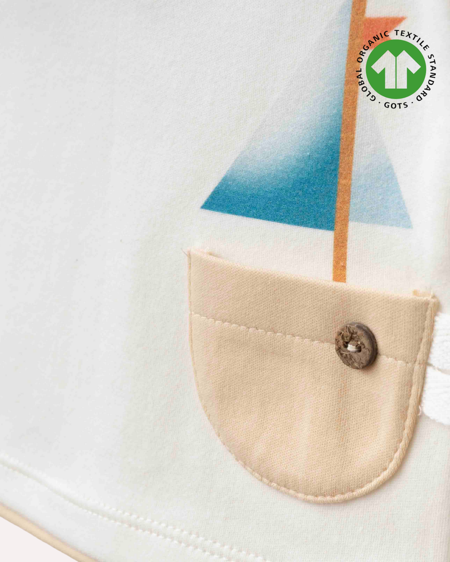 ORGANİK Bej Gemili 2'li Takım (4'lü Seri)