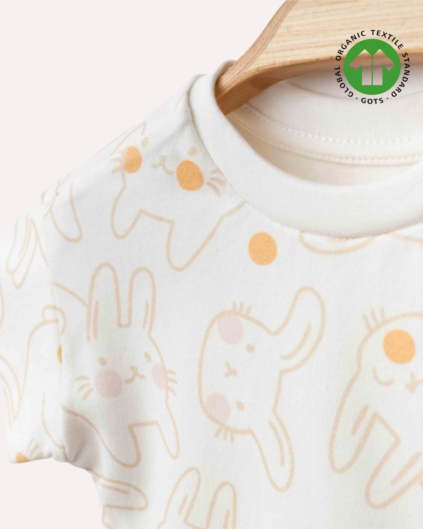 ORGANİK Tavşanlı T-Shirt (3'lü Seri)