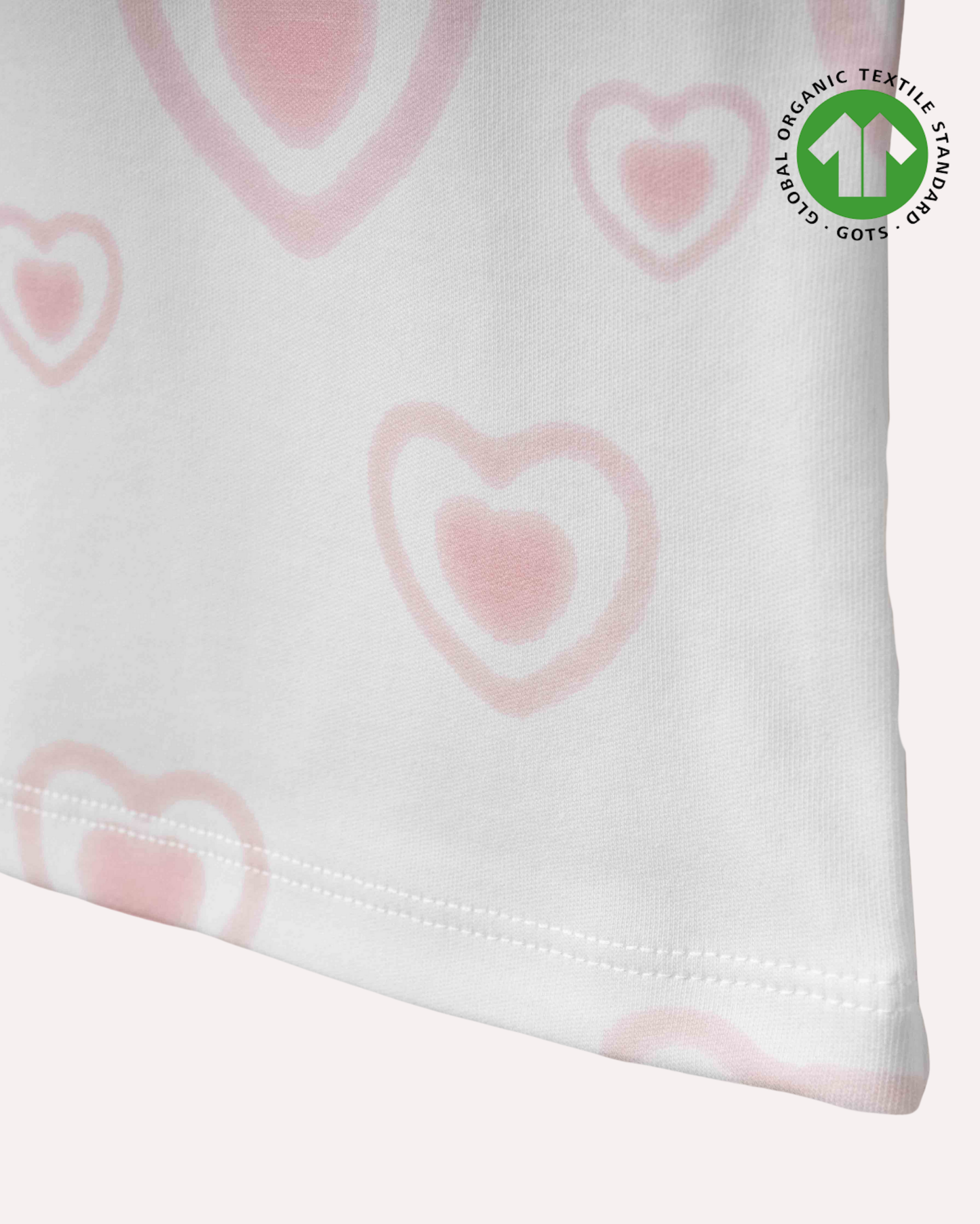 ORGANİK Kalpli T-Shirt (3'lü Seri)