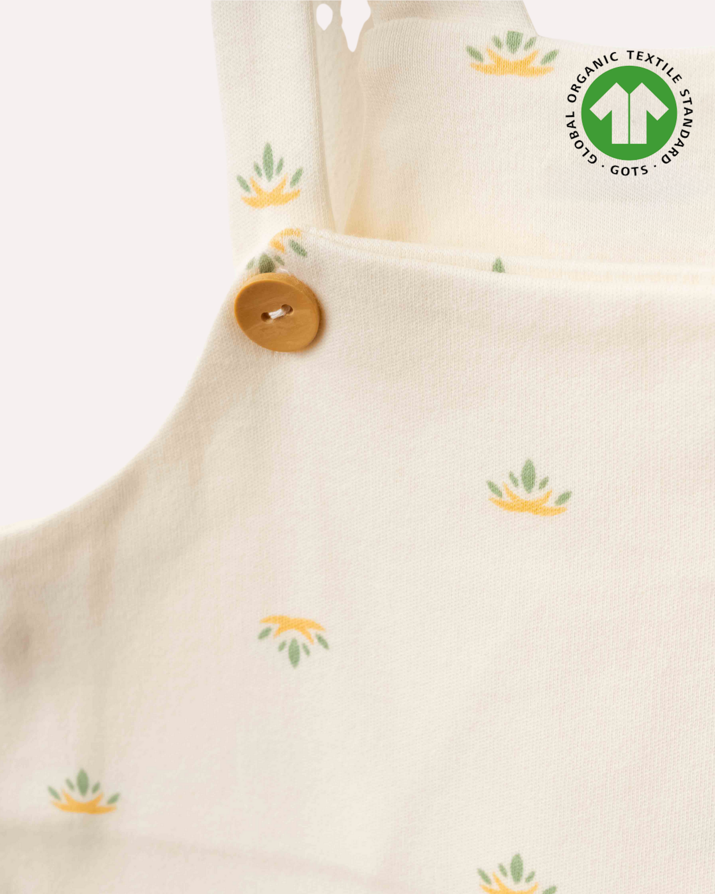 ORGANİK Desenli Askılı Tulum (6'lı Seri)