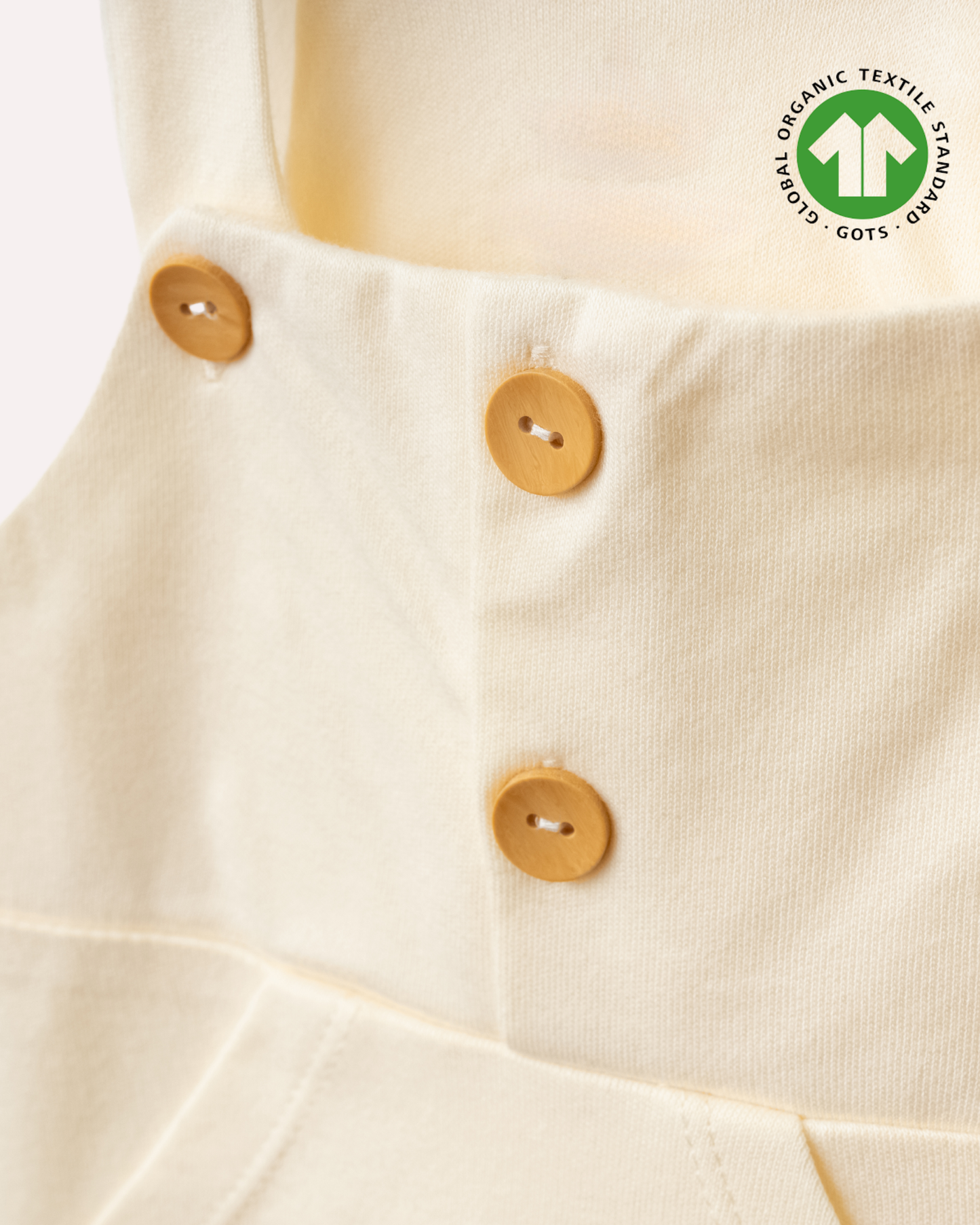 ORGANİK Cepli Bej Tulum (6'lı Seri)