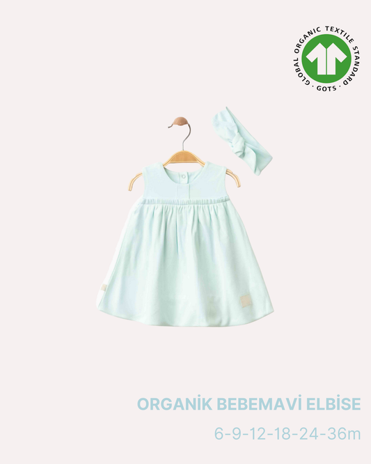 ORGANİK Bebemavi Elbise (6'lı Seri)