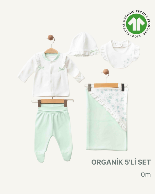 Su Yeşili Organik 5'li Hastane Çıkışı (2'li Seri)