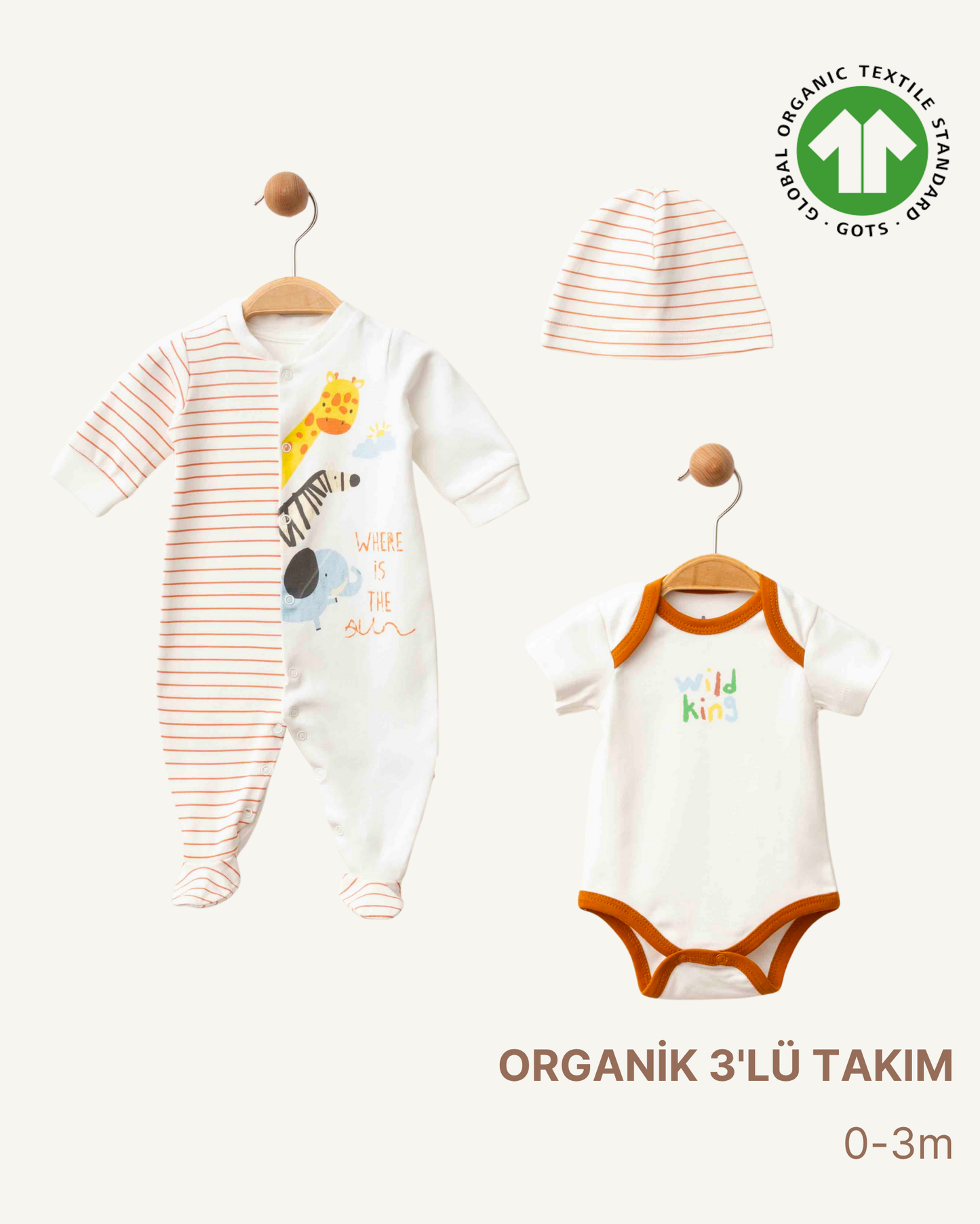 Organik 3'lü Takım (2'li Takım)