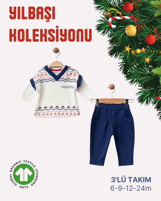 Organik Yılbaşı 3'lü Takım (4'lü Seri)