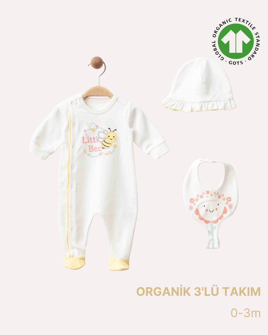 Organik 3'lü Tulum Set (2'li Seri)