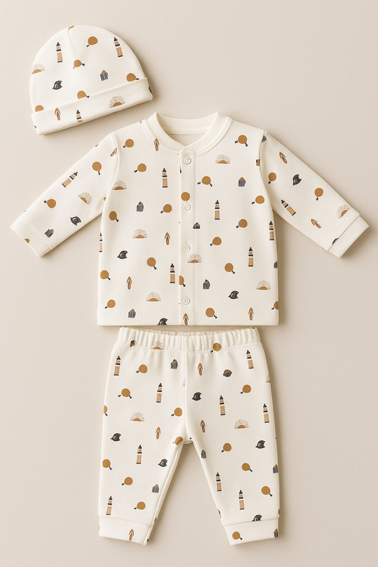 3'lü Pijama Takımı (4'lü Seri)