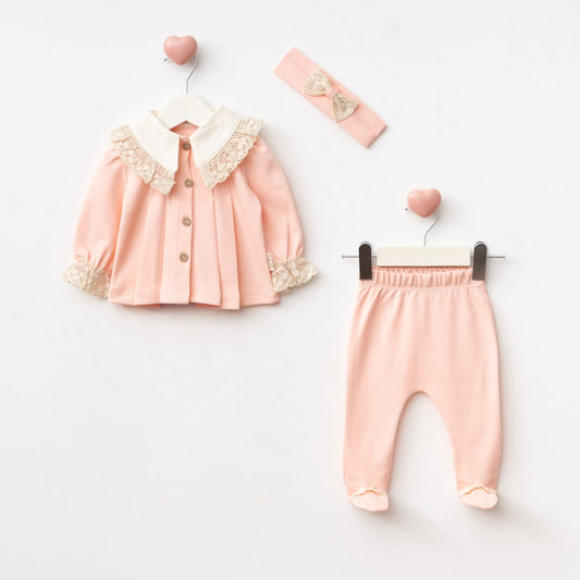 3'lü Hastane Çıkışı Seti (2'li Seri) / Kod:2504