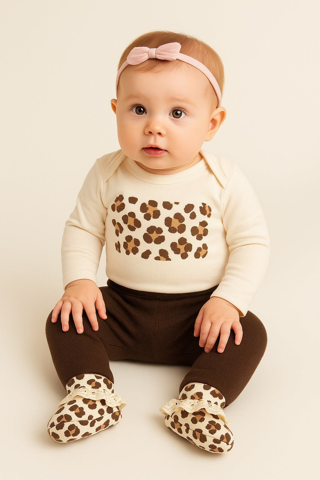 Leopar Desenli 3'lü Takım (4'lü seri)